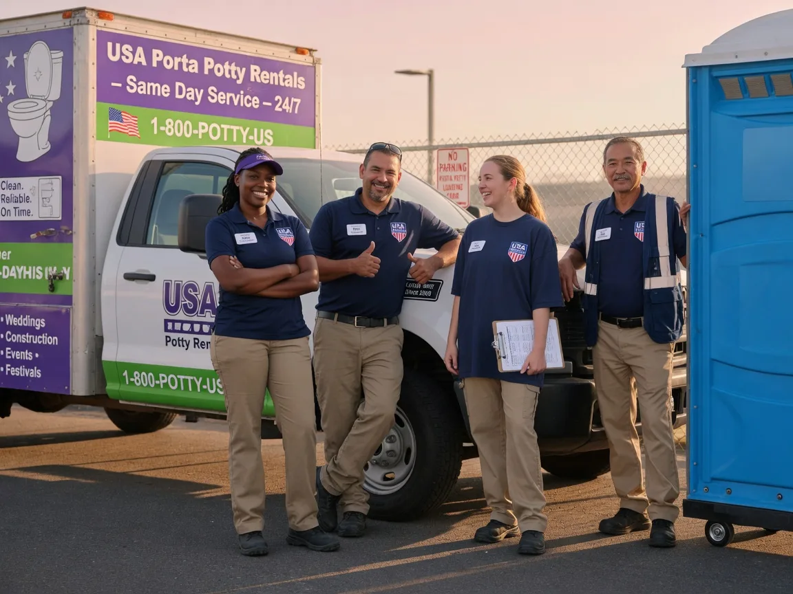 Porta Potty Rental company in Frankfort, KY