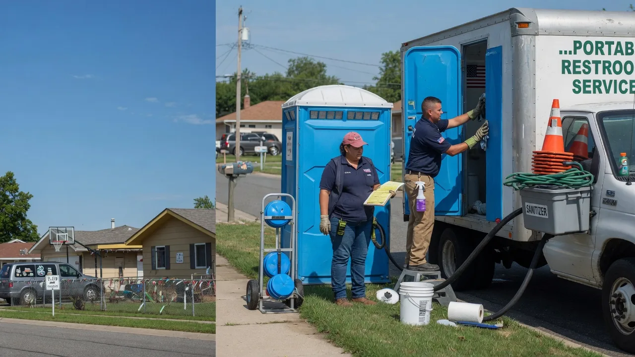 Portable Toilet Rental in Frankfort, KY near me